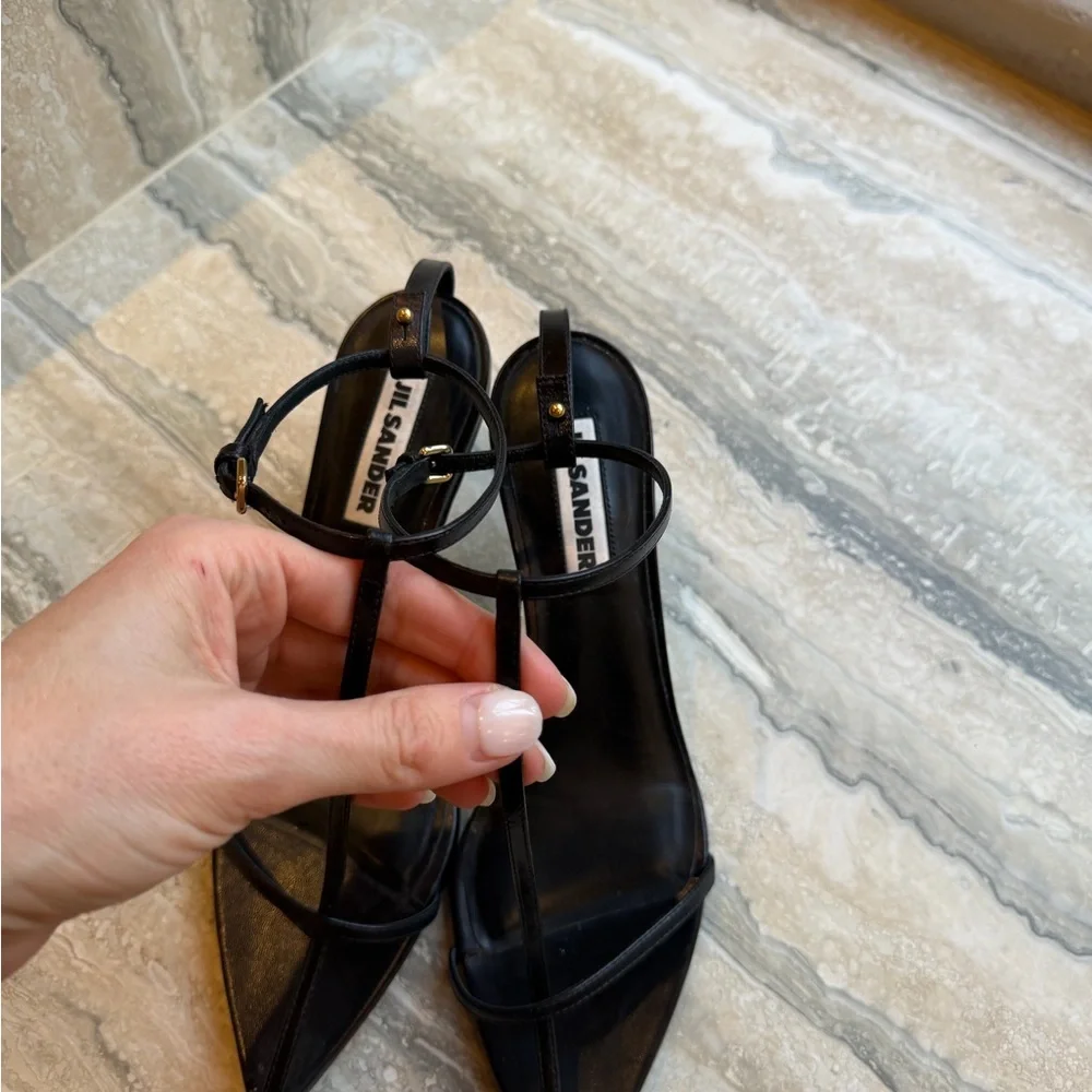 Jil Sander Cage High Heel Sandal - Picture 8 of 8